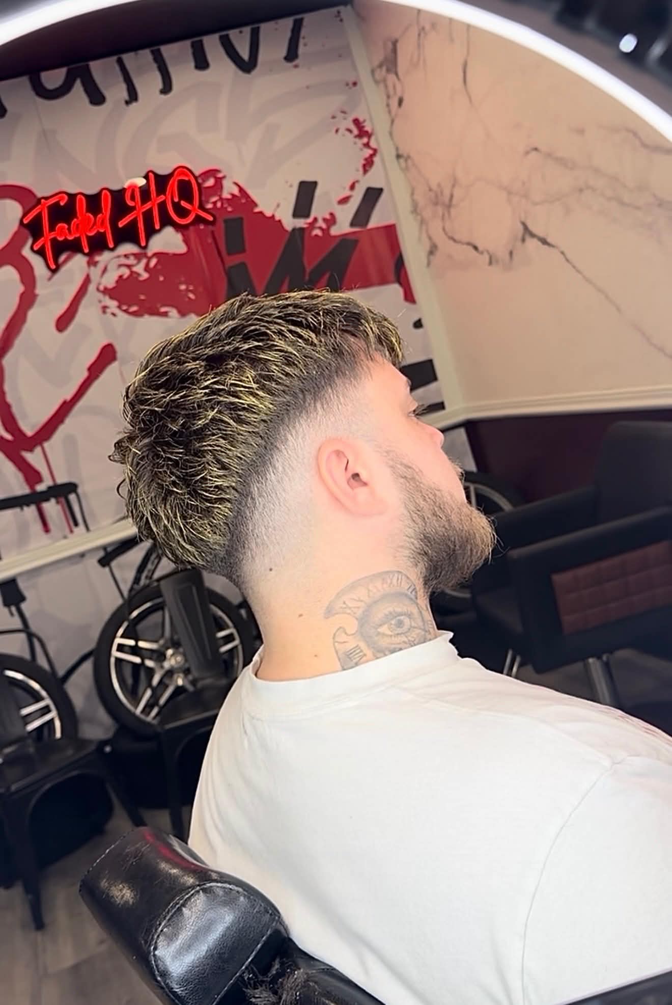 Burst Fade Mohawk